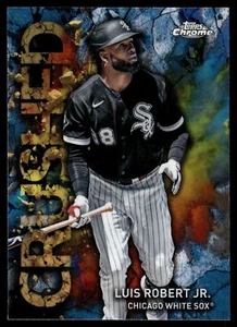 2023 Topps Chrome Update LUIS ROBERT JR. CRUSHED INSERT WHITE SOX C-24 - Picture 1 of 2