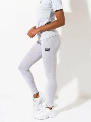 adidas Originals Womens Trefoil Leggings Grey  (ED5855) Gym Sports - Image 1 of 4