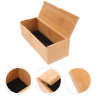 Wooden Memory Box with Lid for Crafts and Jewelry Storage-CL