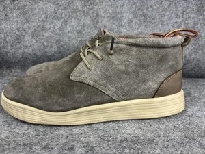 Hey Dude Jo Suede Shoes Mens Size 11 Brown Chukka Boot Casual Lightweight - Picture 1 of 9