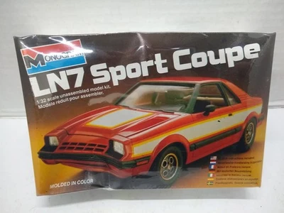 Monogram 2008 1/32 Scale 1982 Mercury LN7 Sports Coupe Plastic Model Kit - Image 1 of 2