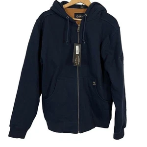 Dri Duck Herren Navy Full Zip Lined 7033 Crossfire Heavyweight Fleece Jacket M - Bild 1 von 16