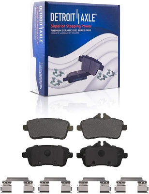 Detroit Axle Rear Brake Pads for Mercedes-Benz GL350 GL450 ML350 ML550 ML - Image 1 of 4