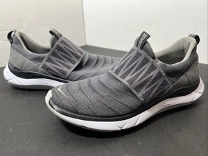 Hoka One One Hupana Slip On Gray White Women’s Size 7.5 Laceless 1094002 NISGR - Picture 1 of 8