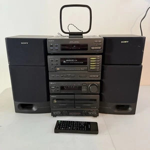 Vintage Sony MHC-3750 Mini High-Fidelity Component System / For Parts Or Repair - Picture 1 of 21