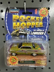 Pocket Hopper by Craft House '63 Impala Red's Joker Lowrider Graphics Toy Car - Picture 1 of 5