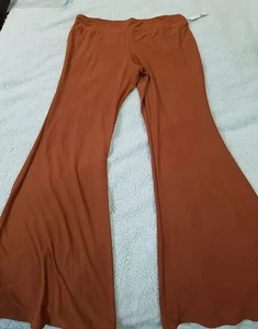 Cintura elástica color camel acampanada sin límites talla XXXL - Imagen 1 de 5