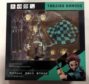 BUZZmod Tanjiro Kamado 1/12 Action Figure Demon Slayer Aniplex Japan New - Picture 1 of 5