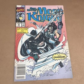 Marvel Moon Knight Comic Book & The Punisher NES Poster Original 1990