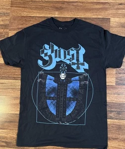 Ghost Papa Emeritus III Vitruvian Heavy Metal Band T-Shirt Size Medium - Picture 1 of 6