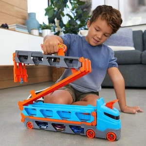 Hot Wheels City Speedway Hauler Juego - Camión y Coche de Pista Almacenamiento Juguete Regalo - Imagen 1 de 3