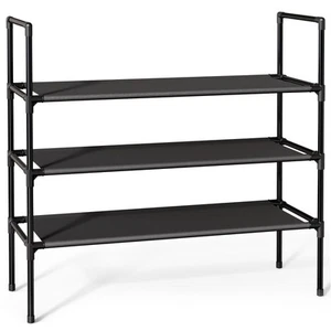 Shoe Rack with Non-Woven Fabric - 3-Tier Shoe Organizer for Closet, Garage, C... - Picture 1 of 8