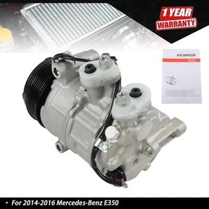 AC A/C Compressor For Mercedes-Benz E250 E300 2015-2016 E350 E400 CLS400 GLK250 - Imagen 1 de 13