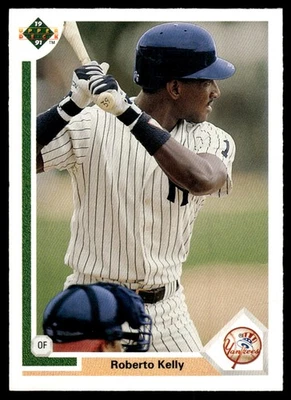 1991 Upper Deck #372 Roberto Kelly - Image 1 of 2