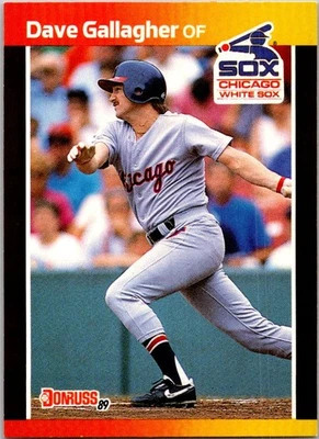 1989 Donruss #384d Dave Gallagher - Image 1 of 2