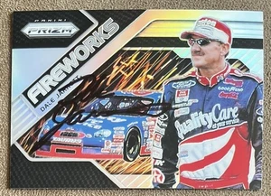 2018 Prizm Fireworks Silver Autograph #F-20 Dale Jarrett NASCAR Signature Insert - Picture 1 of 3