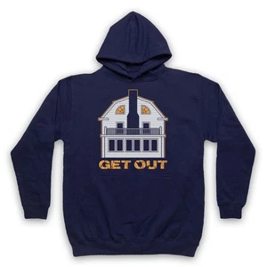 AMITYVILLE HOUSE GET OUT HORROR MOVIE FILM ADULTS UNISEX HOODIE - Picture 1 of 11