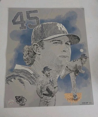 Auténtica impresión fotográfica de 16" x 20" Gerrit Cole New York Yankees Fanatics - diseñada Foto 1 de 2