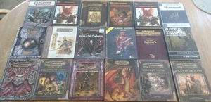 18 Dungeons and Dragons Manuals, D&D Game Master Guide, Monster,Players, 📚 Lot - Picture 1 of 9