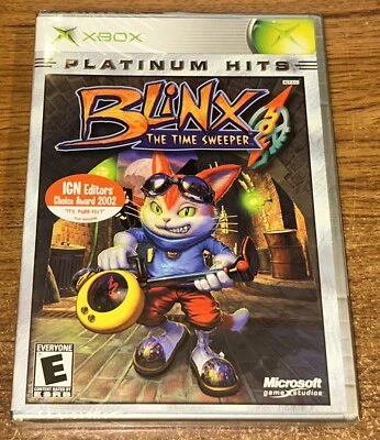 XBOX - BLINX: THE TIME SWEEPER Game COMPLETE New FACTORY SEALED Y-Folds HITS - Image 1 of 4