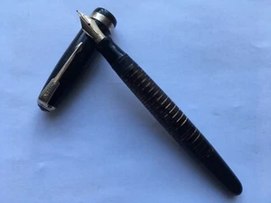 C1930s-40s VINTAGE PARKER VACUMATIC BROWN PEARL FOUNTAIN PEN - Picture 1 of 10