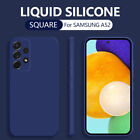 For Samsung A32 A52 A72 A51 A71 S21Ultra S20FE Square Liquid Silicone Case Cover