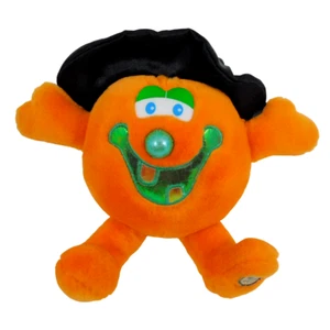 Ghoulish Gigglers Halloween Pumpkin 9" Plush VIDEO Animated Light Up Sound ISSUE - Picture 1 of 21