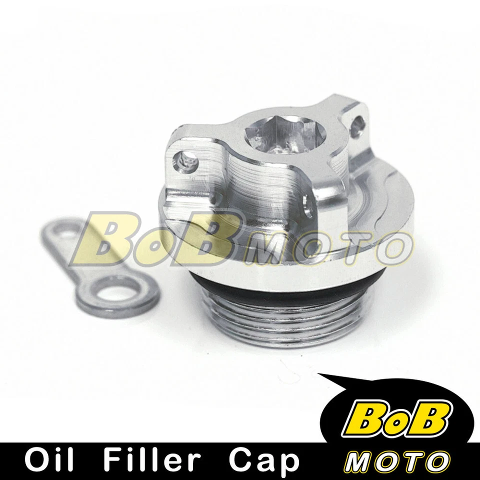 Silver Billet CNC Oil Filler Cap Yamaha FZ1 S N Fazer 1000 2006-2013 - Image 1 of 1