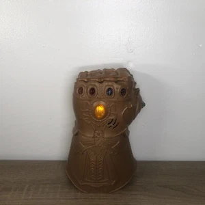 Marvel Avengers Thanos Infinity Gauntlet Glove Electronic 2017 Hasbro Works 10" - Picture 1 of 17