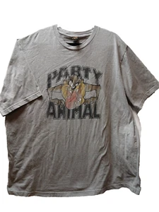 T-Shirt Looney Tunes Taz Party Animal 3XL grau - Bild 1 von 9