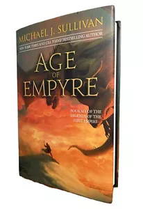 SIGNED Age of Empyre - Michael J. Sullivan 1st Ed HC 2020 - First Empire Book 6 - Foto 1 di 17