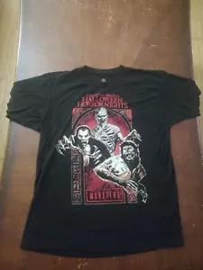 UNIVERSAL STUDIOS ORLANDO HALLOWEEN HORROR NIGHTS MONSTERS LARGE SHIRT HHN - Picture 1 of 3