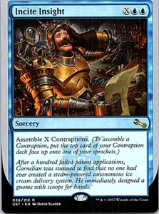 Incite Insight Magic The Gathering Unstable NM - Picture 1 of 1
