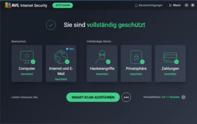 AVG Internet Security 1-10 Geräte 1-3 Jahre ESD Lizenz License Key Code Number - Bild 1 von 4
