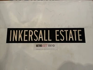 L161 Chesterfield Bus Blind 1950’s 36" GIFT - Inkersall Estate - Picture 1 of 12