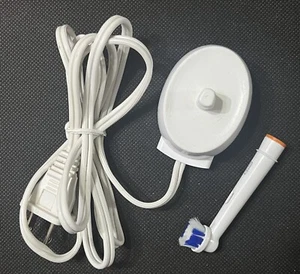 Genuine BRAUN Oral-B 3757 Trickle Charger Base 3765 4736 4717 4729 WORKS +Brush - Picture 1 of 2