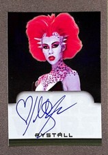 2001 Topps Star Wars Evolution Mercedes Ngoh as Rystall Autograph