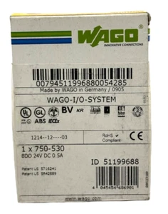 WAGO CORPORATION 750-530 MODULO DI USCITA DIGITALE 8 CANALI 24VDC - Foto 1 di 10