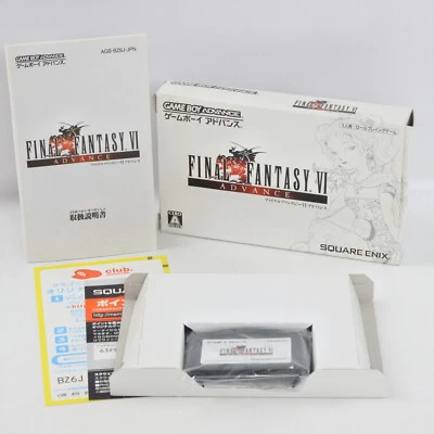 FINAL FANTASY VI 6 FF6 Gameboy Advance Nintendo 2031 gba - Image 1 of 4