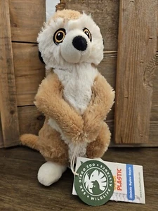 San Diego Zoo Cute Meerkat Plush Toy New With Tags - Picture 1 of 6