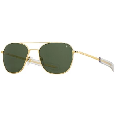 Occhiali da sole AO Eyewear American Optical originali pilota montatura oro - Immagine 1 di 4