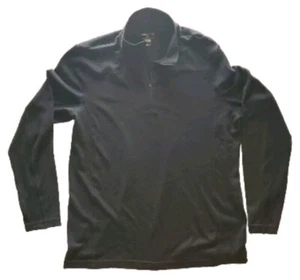 Swisstech Shirt Men LG Large Long Sleeve Black - Picture 1 of 9