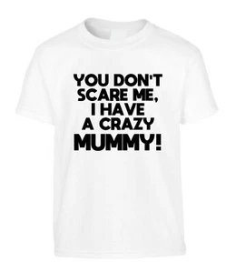 Mama Kinder Jungen Mädchen T-Shirt Muttertag verrückt lustig Geschenk Familie cool Mama - Bild 1 von 2