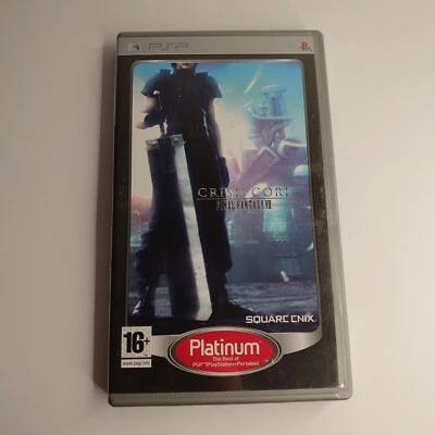 Final Fantasy VII Crisis Core Sony PSP Game Complete With Manual. - Image 1 of 4