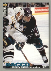 1995-96 (DUCKS) Collector's Choice Player's Club #68 Joe Sacco
