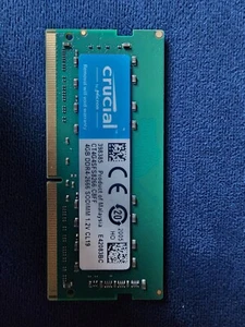 Crucial CT4GSFS8266 4GB SODIMM 398395 E42083BC - Tested and works great - Picture 1 of 4