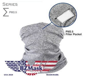 BZMask Sigma Gaiter Style Face Mask PM2.5 Filter / 4 Color Options / Fast Ship - Picture 1 of 11