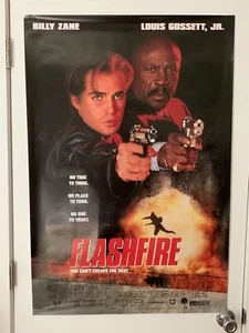 FLASH FIRE 1995 Louis Gossett, Jr., Billy Zane Vintage Movie Poster Rolled - Picture 1 of 1
