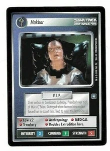 Star Trek CCG Deep Space Nine DS9 - Makbar -- Cardassian Rare Nm-Mt - Picture 1 of 1