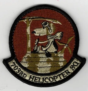 USAF 703rd HELICOPTER SQ, menos de 908th FTW, OCP versión 3" X 3", Maxwell AFB, AL - Imagen 1 de 1
